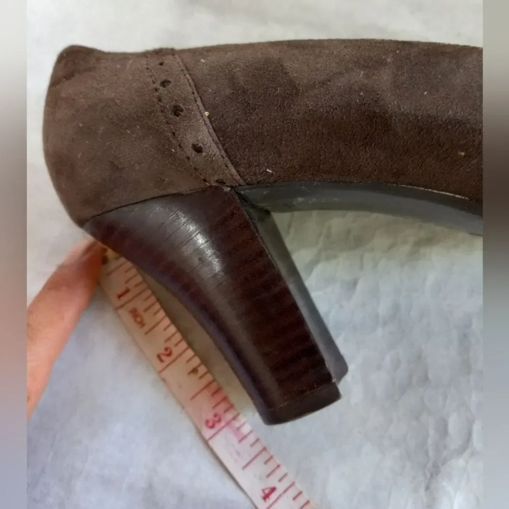 Markon Suede Heels Shoes Pumps Size 8.5